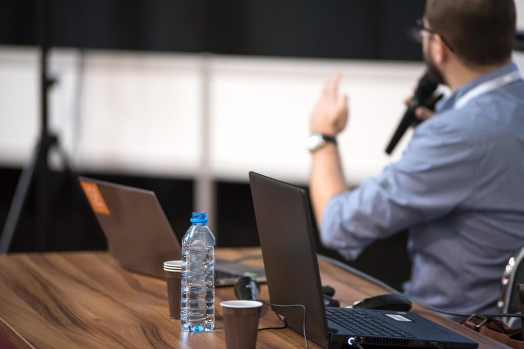 conference, lecture, training